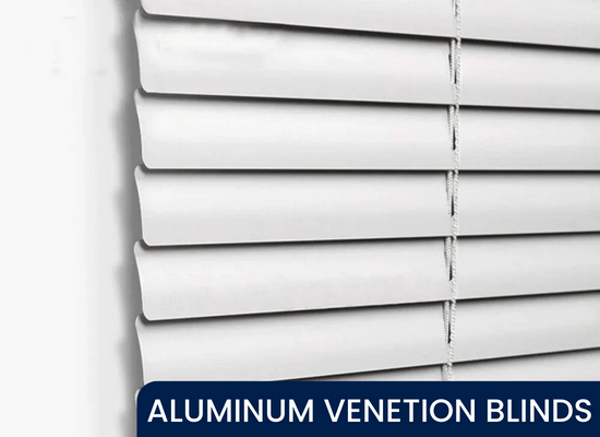 Aluminum venetion blinds